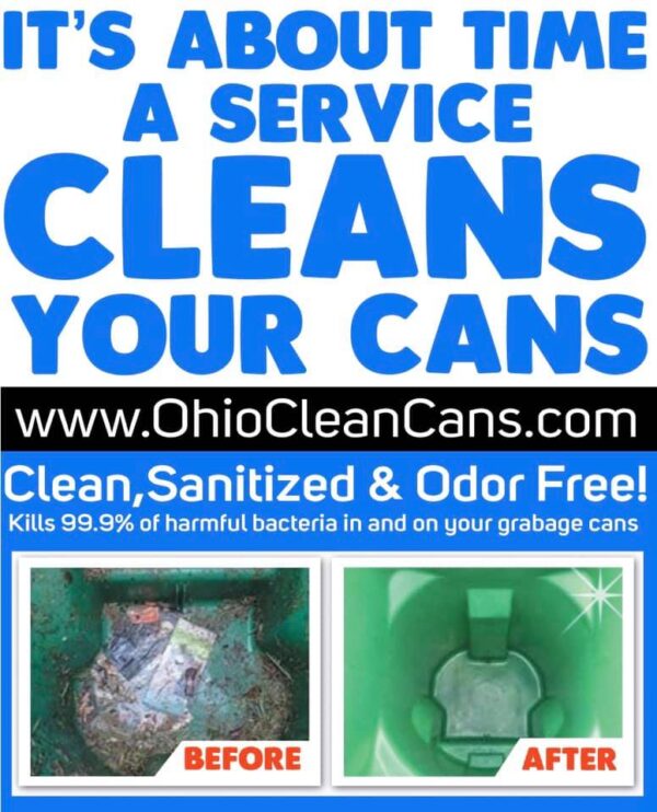 How to clean garbage cans Ohio Clean Cans