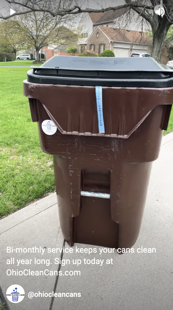 how to clean your garbage can thoroughly with no chemicals