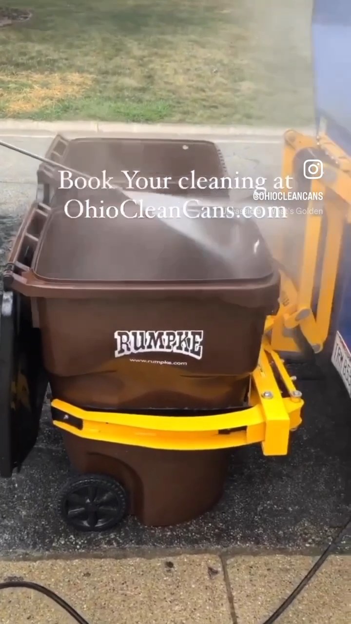Garbage can cleaning in Maineville, Ohio by Ohio Clean Cans